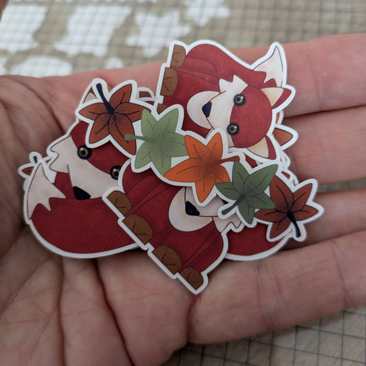 Sticker Pack - Autumn Fox - 19 stickers