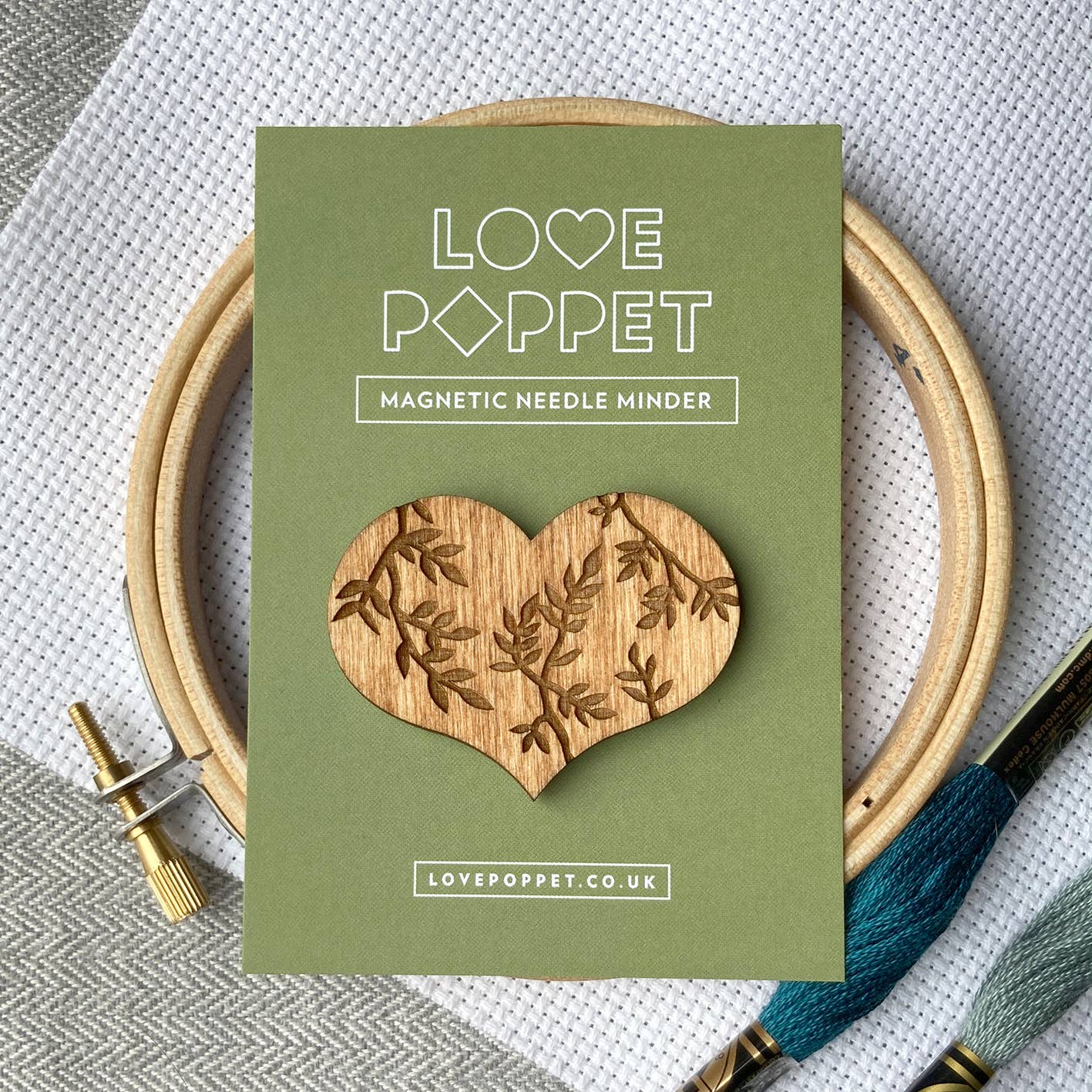 Heart - Magnetic Needle Minder from Love Poppet