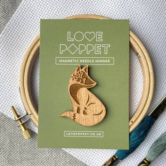 Fox - Magnetic Needle Minder from Love Poppet