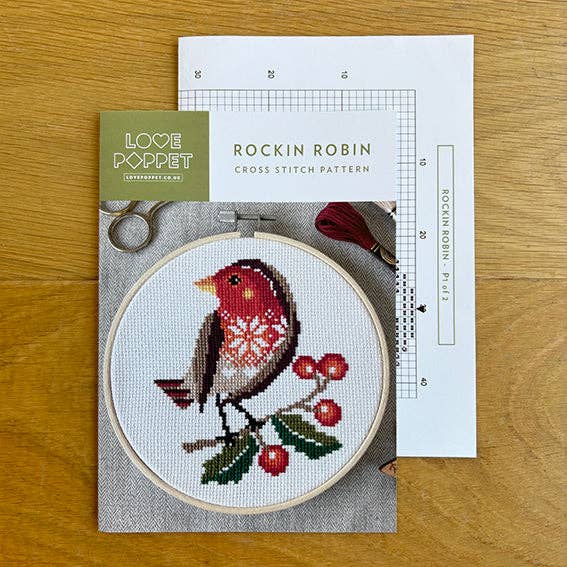 Rockin Robin - Printed Chart by Love Poppet