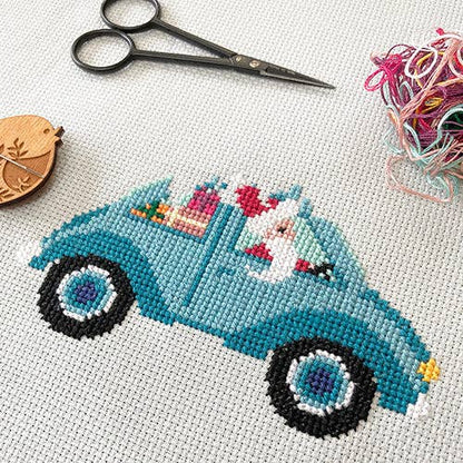 Driving Home for Christmas - Printed Chart by Love Poppet