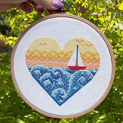 Sail Away With Me - Printed Chart by Love Poppet