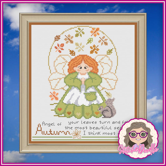 *NEW* Angels of the Seasons - Angel of Autumn PDF and Patternkeeper