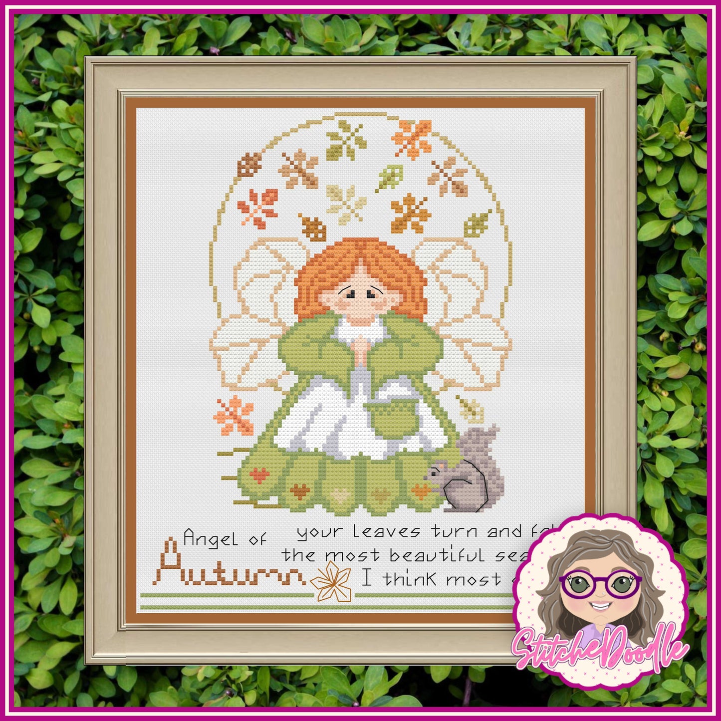 *NEW* Angels of the Seasons - Angel of Autumn PDF and Patternkeeper