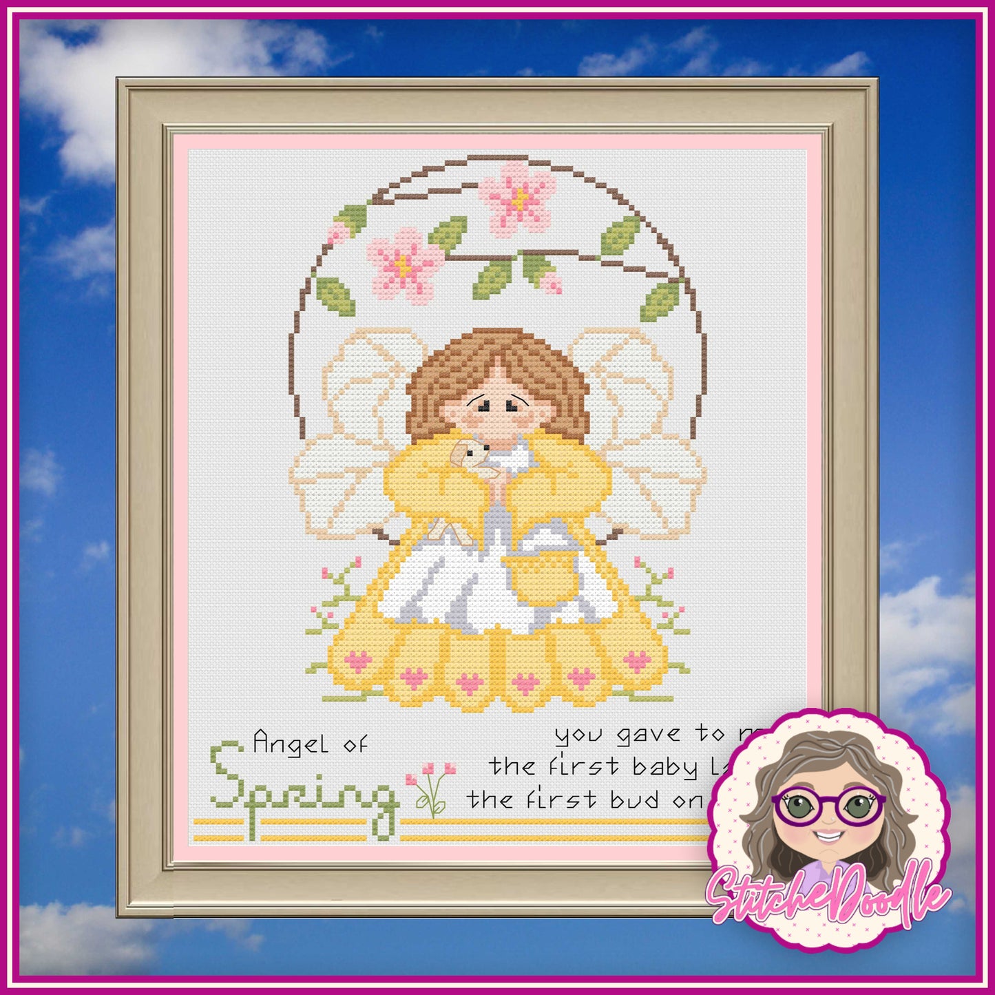 *NEW* Angels of the Seasons - Angel of Spring PDF and Patternkeeper