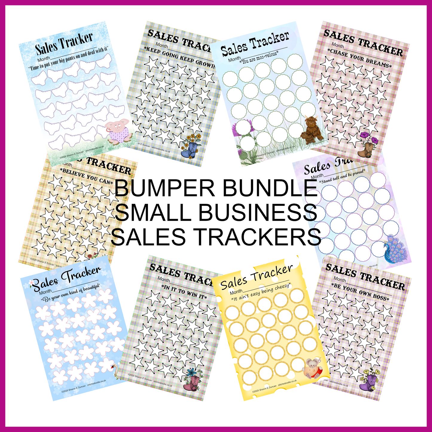 Small Business Sales Tracker Bumper Bundle