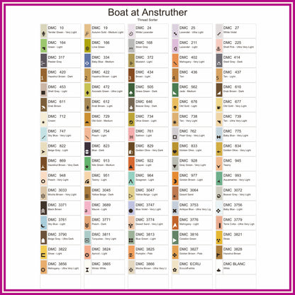 Boat at Anstruther - Full Coverage - Digital Download PDF and Patternkeeper