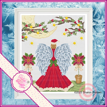 Festive Christmas Maiden - Digital Download