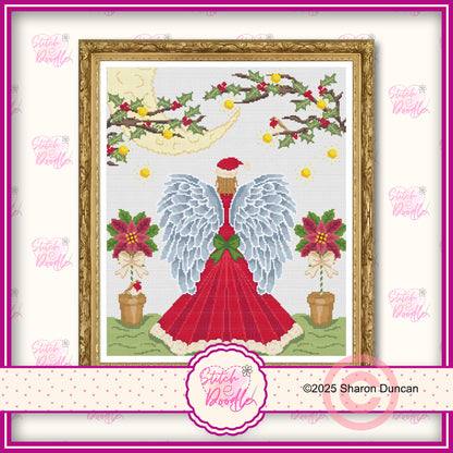 Festive Christmas Maiden - Digital Download