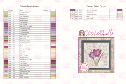 Crocus Sampler from the Paintbox Petals Collection - Digital Download