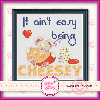 Cute Mice It ain't easy being cheesy - Digital Download
