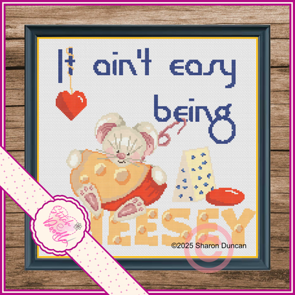 Cute Mice It ain't easy being cheesy - Digital Download