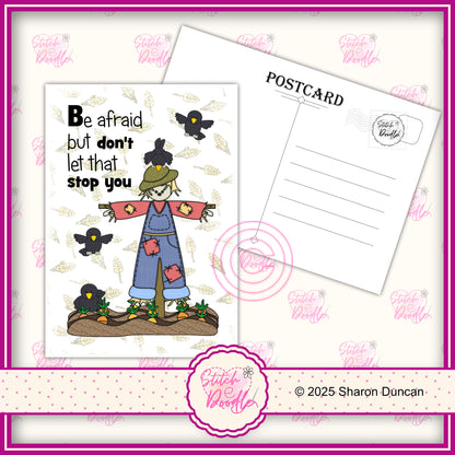 A5 Art Print/Postcard 6 Piece Collection - Farmyard Friends Messages
