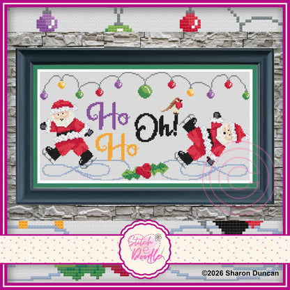 *NEW* Ho Ho Oh Skating Santa - Digital Download (PDF)