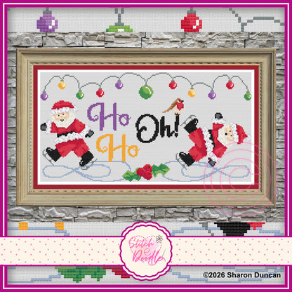 *NEW* Ho Ho Oh Skating Santa - Digital Download (PDF)