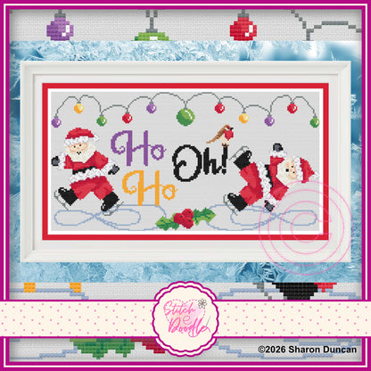 *NEW* Ho Ho Oh Skating Santa - Digital Download (PDF)