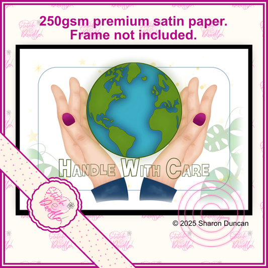 Thoughtful Art Print - Handle With Care