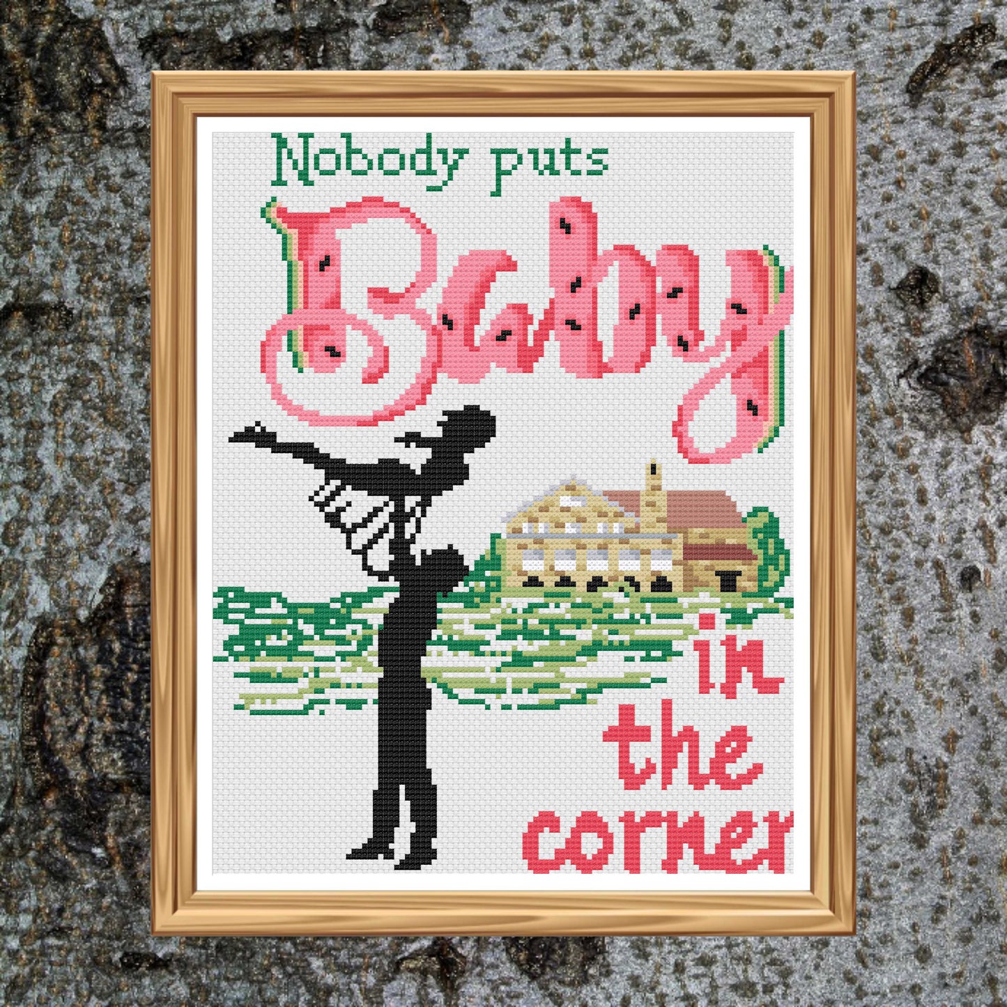 Nobody Puts Baby In The Corner - Movie Inspired - Set of 2 charts - Digital Download