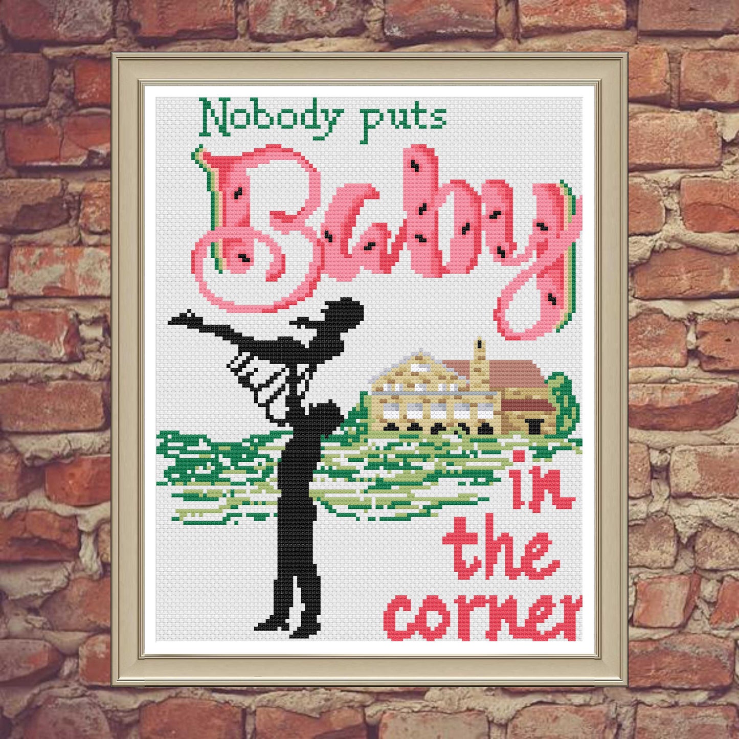Nobody Puts Baby In The Corner - Movie Inspired - Set of 2 charts - Digital Download
