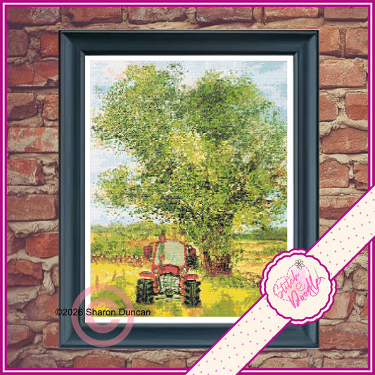 Cross Stitch Chart - Little Red - Digital Download