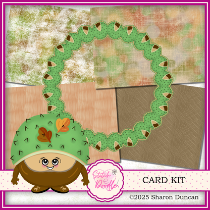The Nutty Nook Paper craft kit: 48 Piece Card Making Kit (Digital Download)