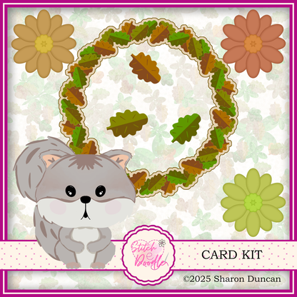 The Nutty Nook Paper craft kit: 48 Piece Card Making Kit (Digital Download)
