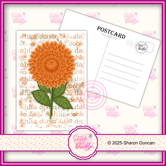 A5 Postcard Art Prints - Paintbox Petals 2 - 6 Designs