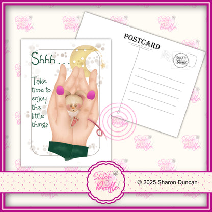 A5 Art Print/Postcard 6 Piece Collection - Mindful Motivational Quotes