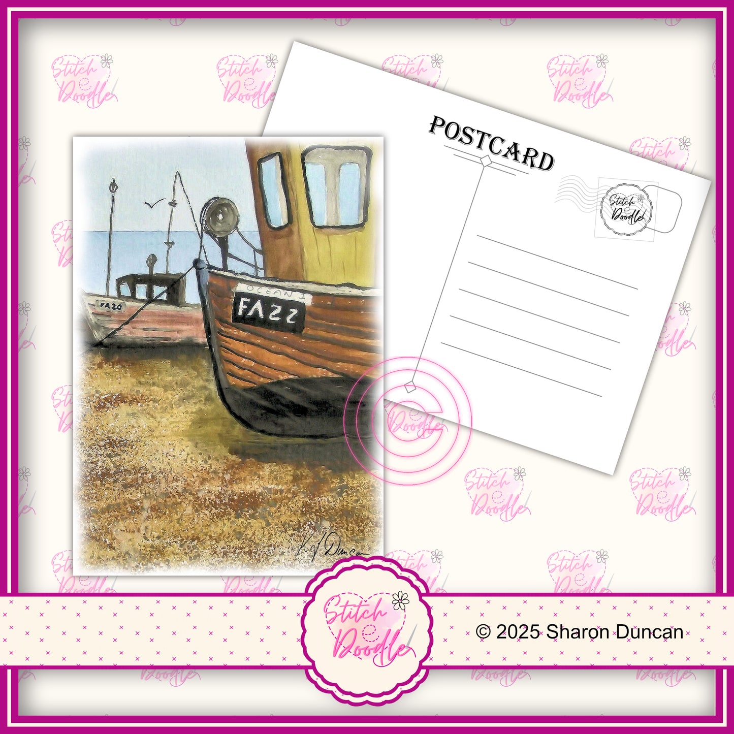 A5 Art Print/Postcard 6 Piece Collection - Painted Scenes from Scotland