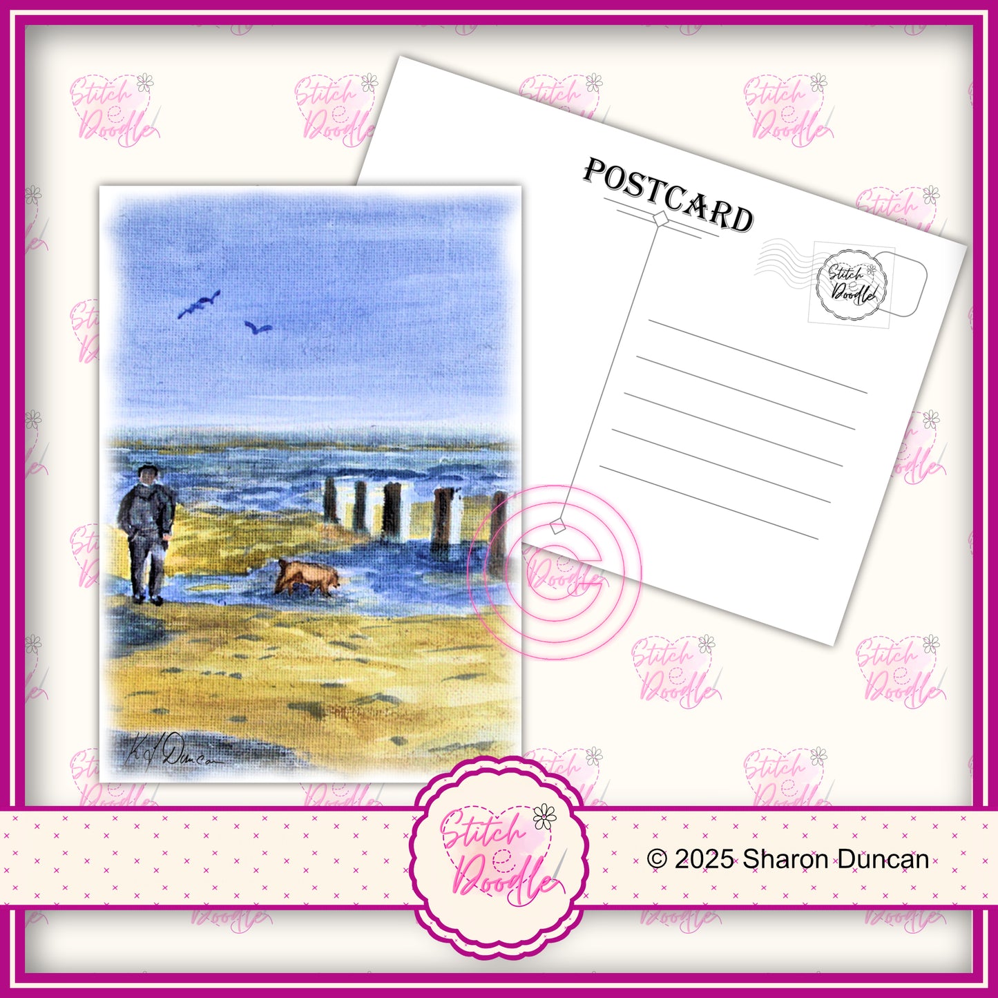 A5 Art Print/Postcard 6 Piece Collection - Painted Scenes from Scotland