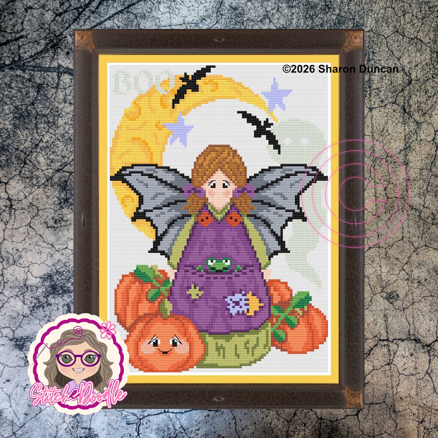 Pumpkin Patch - Halloween Cross Stitch - PDF and Patternkeeper