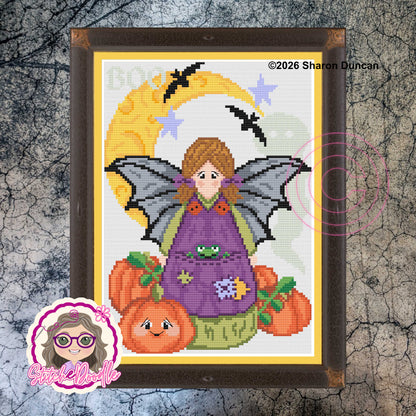 Pumpkin Patch - Halloween Cross Stitch - PDF and Patternkeeper