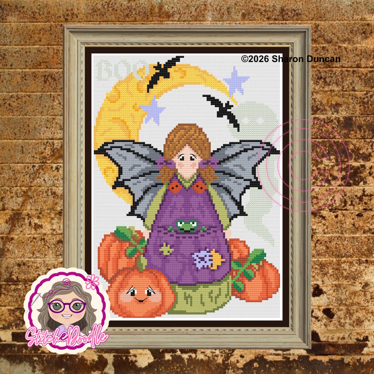 Pumpkin Patch - Halloween Cross Stitch - PDF and Patternkeeper