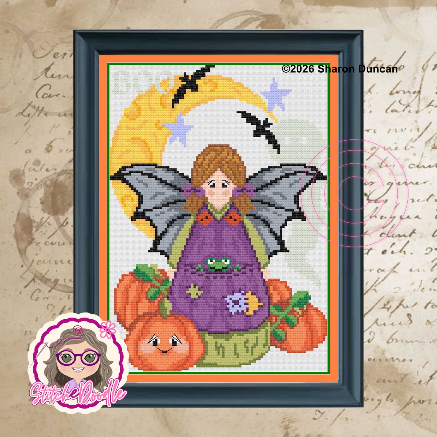 Pumpkin Patch - Halloween Cross Stitch - PDF and Patternkeeper