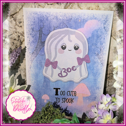 A5 Art Print/Postcard 6 Piece Collection - Too Cute To Spook - set 1