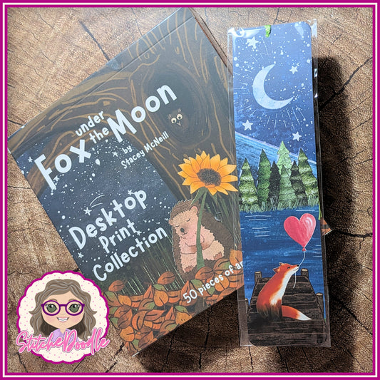50 Inspiring Images from Fox Under the Moon.  *FREE bookmark worth £3 when you purchase this item.