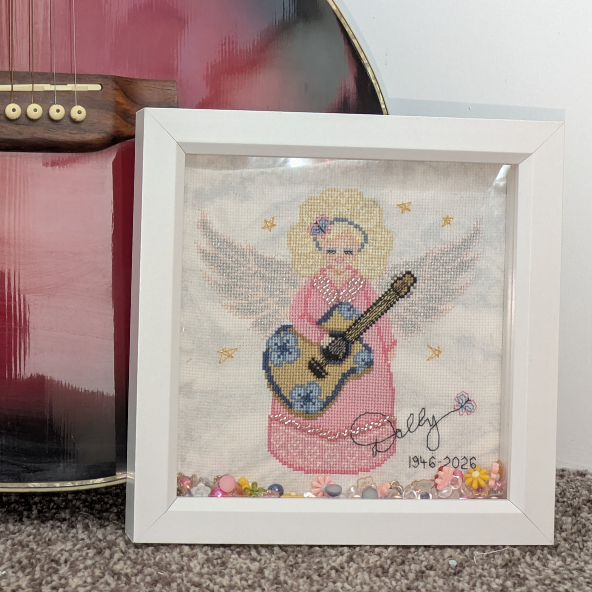 Dolly Parton Tribute Pattern Keeper Compatible (PDF Chart)