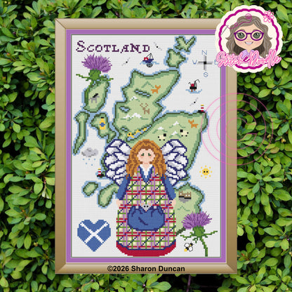 Scotland's Angel : Pattern Keeper Compatible (PDF Chart)
