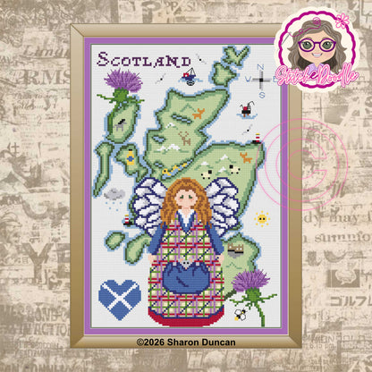 Scotland's Angel : Pattern Keeper Compatible (PDF Chart)