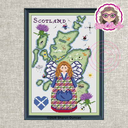 Scotland's Angel : Pattern Keeper Compatible (PDF Chart)