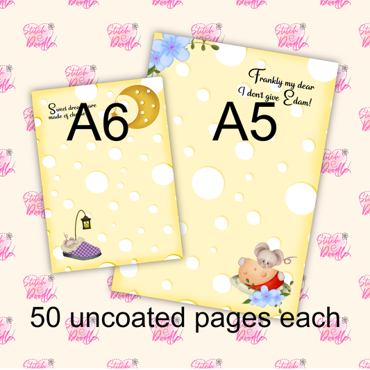 BOGOF Tiddle Mouse A5 Notepad - Get A6 Notepad FREE
