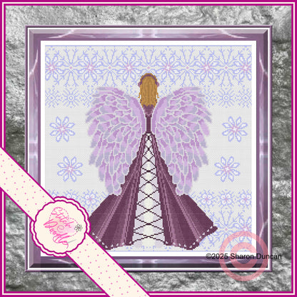 Frosty and Beautiful Winter Maiden - Digital Download