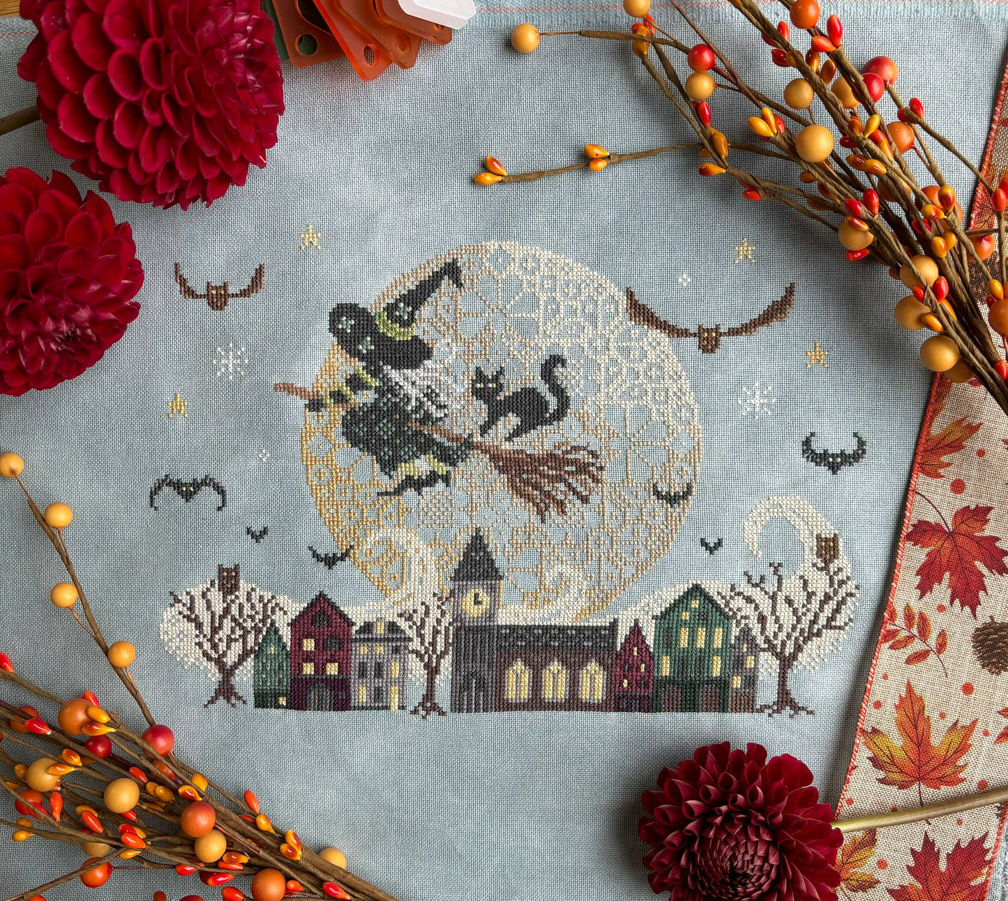Night Riders - Printed Chart by Love Poppet