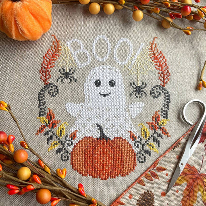 Boo Ghost - Printed Chart by Love Poppet