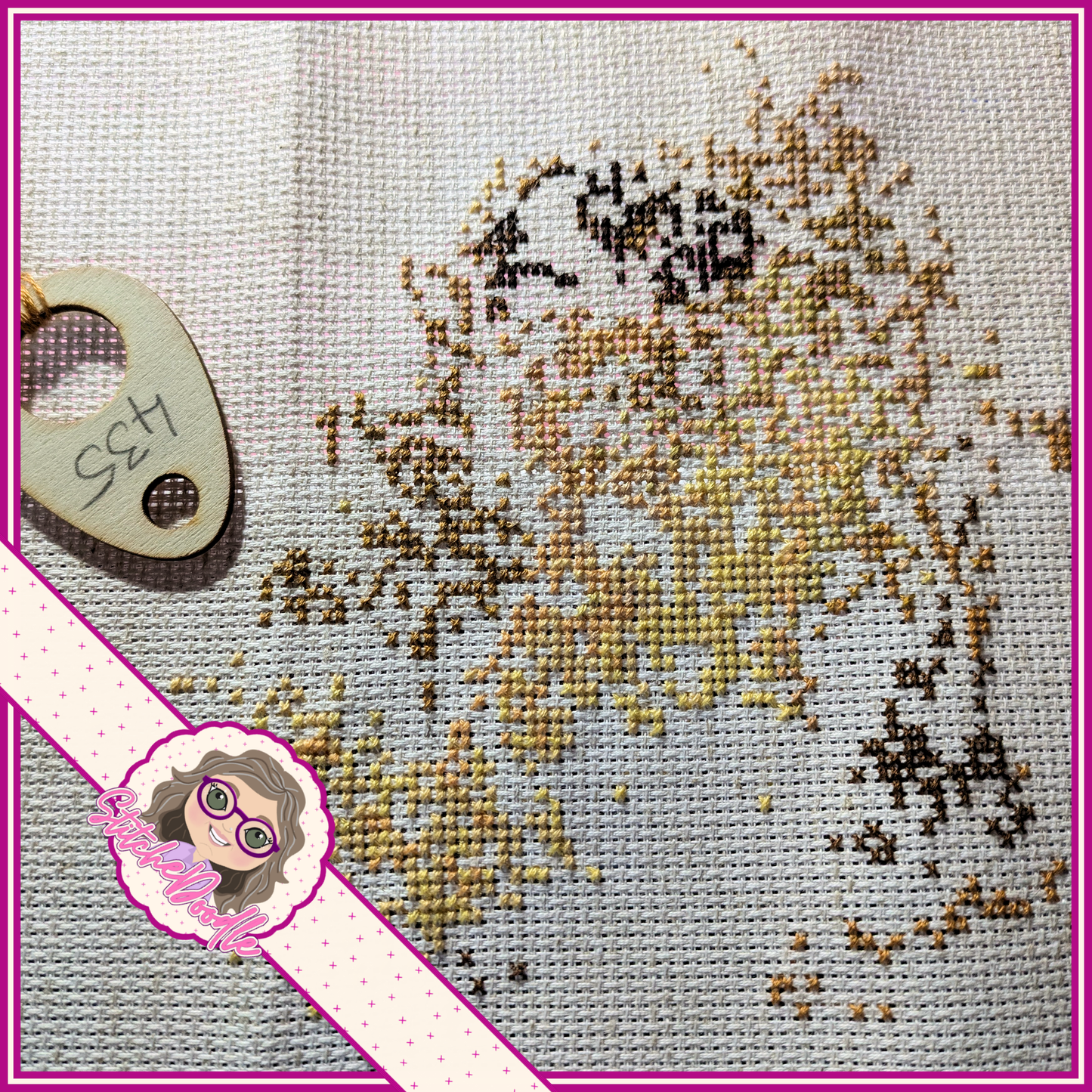 Customised Cross Stitch Pet Portraits.  Available in Full Colour, Sepia or BW.  PDF and Patternkeeper