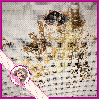 Customised Cross Stitch Pet Portraits.  Available in Full Colour, Sepia or BW.  PDF and Patternkeeper