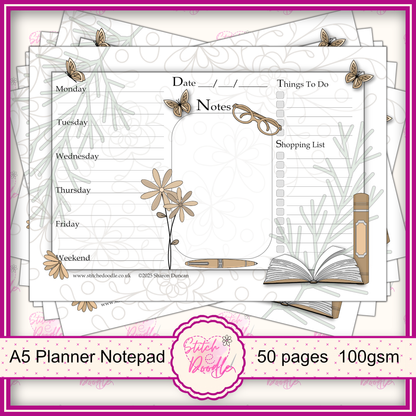BOGOF Between the Pages A5 Notepad - Get A6 Notepad FREE