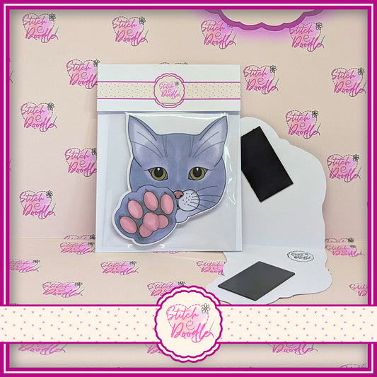 Magnetic Bookmark Toe Beans Collection.  British Blue.