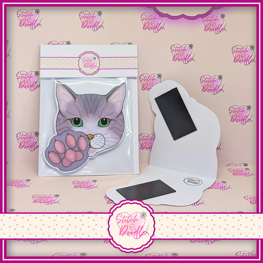 Magnetic Bookmark Toe Beans Collection.  Bobcat.