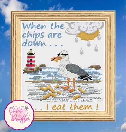 Comical Seagull and Chips Sampler - Digital Download